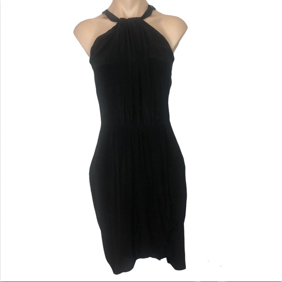 Oxford Dresses & Skirts - 🌿 OXFORD 🌿 womans midi dress black 100% silk sleeveless size 6
